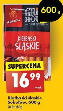 Biedronka Kiełbaski śląskie Sokołów, 600 g oferta