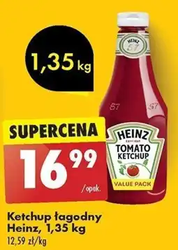 Biedronka Ketchup łagodny Heinz, 1,35 kg oferta