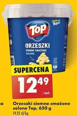 Biedronka Orzeszki ziemne smażone solone Top, 650 g oferta