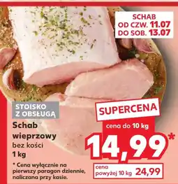 Kaufland Schab wieprzowy oferta