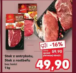 Kaufland Stek z rostbefu oferta