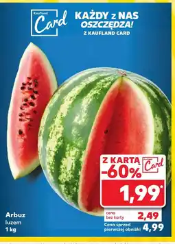 Kaufland Arbuz Kaufland oferta