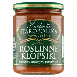 Kaufland Kuchnia Staropolska Roślinne klopsiki z cebulką i suszonymi pomidorami 500 g oferta