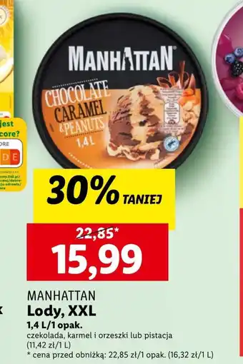 Lidl Lody Manhattan oferta