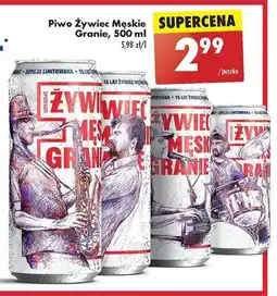 Biedronka Piwo Żywiec Męskie Granie, 500 ml oferta