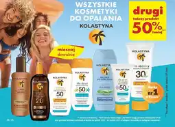 Biedronka WSZYSTKIE KOSMETYKI DO OPALANIA KOLASTYNA oferta