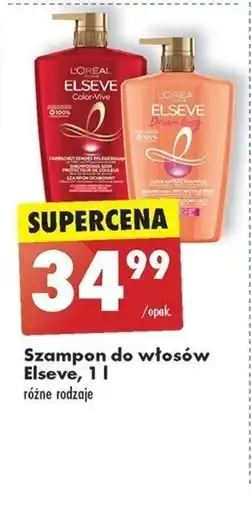 Biedronka Szampon do włosów Elseve, 1 l oferta