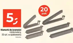 Dealz Klamerki do żywności różne kolory 20 szt. oferta