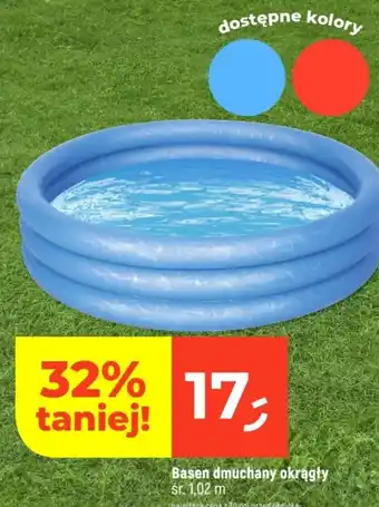 Dealz Basen dmuchany okrągły śr. 102 m oferta