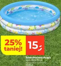 Dealz Basen dmuchany okrągły oferta