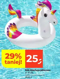 Dealz Koło dmuchane jednorożec 91cm oferta