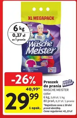 Intermarche Proszek do prania Waschemeister oferta