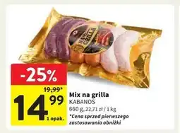 Intermarche Mix na grilla Kabanos oferta