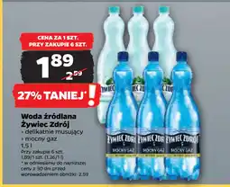 Netto Woda źródlana Żywiec Zdrój oferta