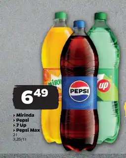 Netto Mirinda > Pepsi > 7 Up > Pepsi Max oferta