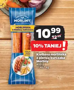 Netto Kiełbasa morlińska z piersią kurczaka Morliny oferta