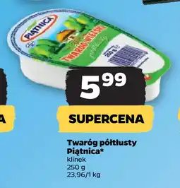 Netto Twaróg półtłusty Piątnica oferta