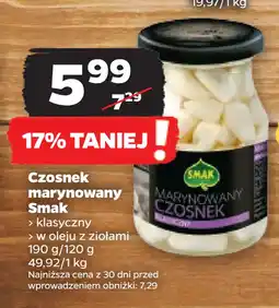 Netto Czosnek marynowany Smak oferta