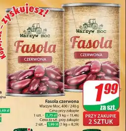 Dino Fasola czerwona Warzyw moc oferta