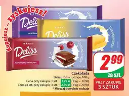 Dino Czekolada z nadzieniem mlecznym Deliss oferta