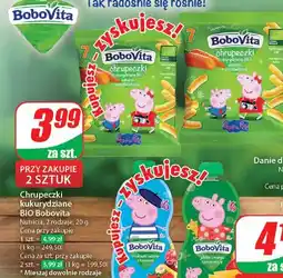 Dino Chrupki kukurydziane wyśmienicie bananowe Bobovita mniam bio oferta