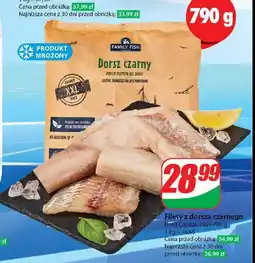 Dino Filety z dorsza czarnego Family fish oferta