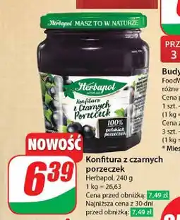 Dino Konfitura z czarnych porzeczek Herbapol oferta