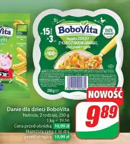 Dino Łagodne curry z kurczakiem i mango warzywami i ryżem Bobovita oferta