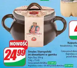 Dino Smalec staropolski ze skwarkami w garnku Agro-top oferta