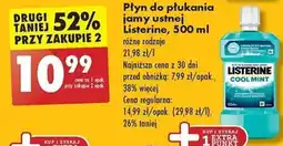 Biedronka Płyn do płukania jamy ustnej Listerine, 500 ml oferta