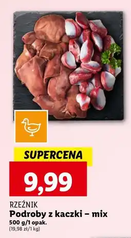 Lidl Misk podrobów z kaczki Rzeźnik codzienna dostawa oferta