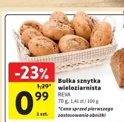 Intermarche Bułka sznytka wieloziarnista ciemna Reva oferta