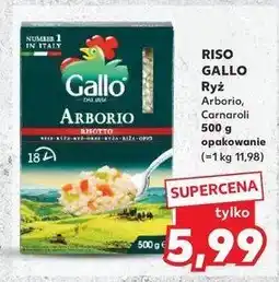 Kaufland Ryż do risotto arborio Gallo oferta