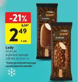 Intermarche Lód classic O la la! oferta