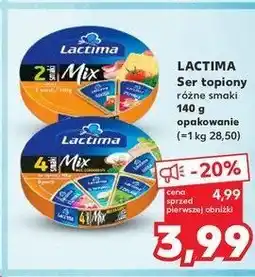 Kaufland Ser topiony mix 2 smaki Lactima oferta