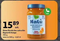 Auchan Dżem morelowy bio bez cukru Rigoni di asiago oferta