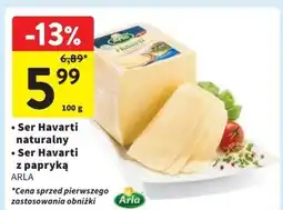 Intermarche Ser havarti naturalny Arla oferta