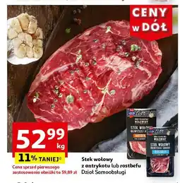 Stek wołowy z rostbefu z czarnym pieprzem Łuków