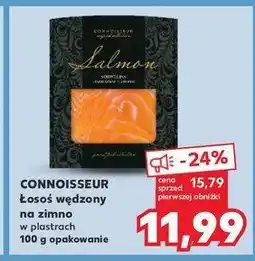 Kaufland Łosoś norweski w plastrach Connoisseur oferta