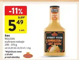 Intermarche Sos do hamburgerów i hot dogów Roleski oferta
