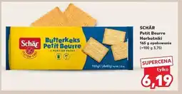 Kaufland Herbatniki bezglutenowe Schar oferta