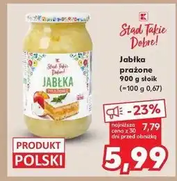 Kaufland Jabłka prażone K-classic oferta