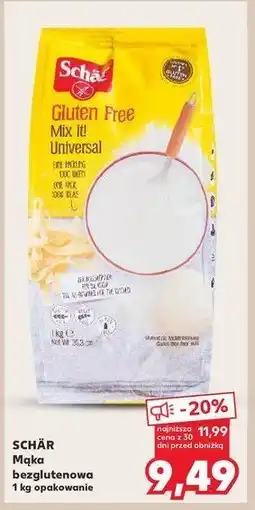 Kaufland Mąka bezglutenowa Schar oferta