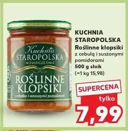 Kaufland Roślinne klopsiki z cebulką i suszonymi pomidorami oferta
