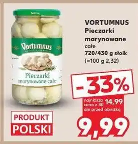 Kaufland Pieczarki marynowane całe Vortumnus oferta