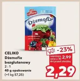 Kaufland Dżemofix 2w1 Celiko natura oferta