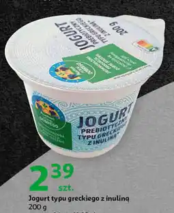 Auchan Jogurt typu greckiego z inuliną 200g oferta