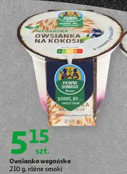 Auchan Wegańska owsianka na kokoksie 210g oferta