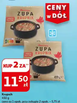 Auchan Auchan Zupa Krupnik 450g oferta