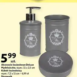 Auchan Akcesoria łazienkowe Deluxe oferta
